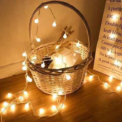 LED Fairy Light Strand 20 Feet Warm White USB Powered with Switch for Bedroom Patio Wedding Party Garden Indoor Outdoor Ambient Lighting Dec