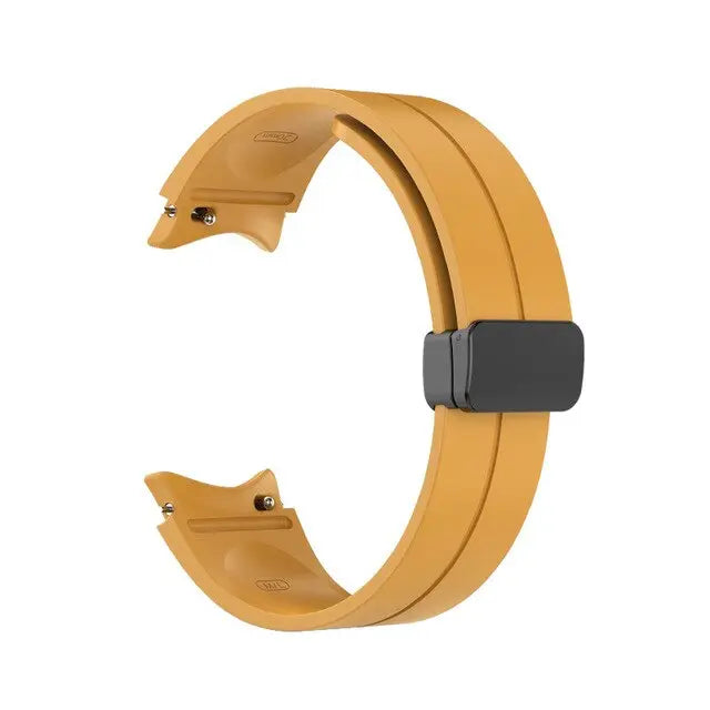 Silicone Sport Strap for Samsung Galaxy Watch 4, 5, 6 – Adjustable Quick-Release Wristband, Sweat-Resistant & Waterproof, Multiple Colors
