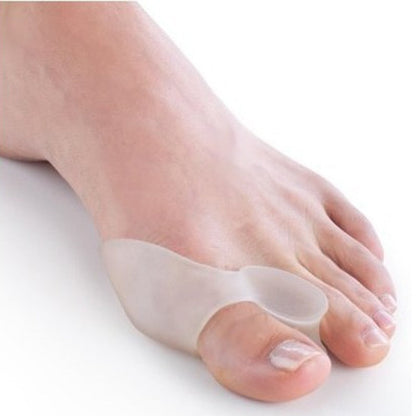 Écarteur d'orteils en silicone pour le soulagement des oignons et l'alignement – Port discret en journée, correcteur en gel souple pour les douleurs articulaires du gros orteil