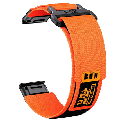 Woven Nylon Watch Band for Smartwatches – Quick-Release Strap with Adjustable Closure, Breathable Sport Band for Fitness & Everyday Wear