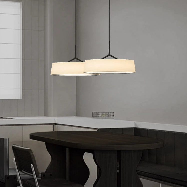 Suspension luminaire LED en métal de 46 cm de diamètre avec cordon ajustable pour comptoir de cuisine et coin repas