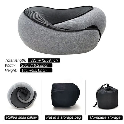 RESTSPIRAL – Memory Foam Neck Pillow Adjustable Comfort Design