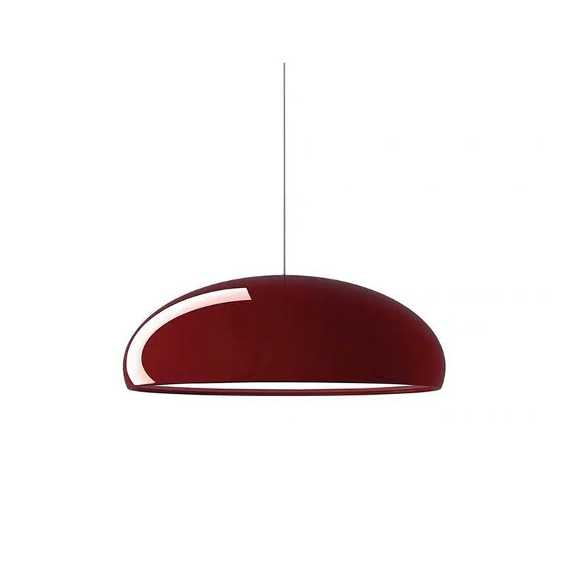 Plafonnier LED en métal à hauteur réglable pour salle à manger et îlot de cuisine | Éclairage suspendu sculptural moderne pour table et comptoir | Ind