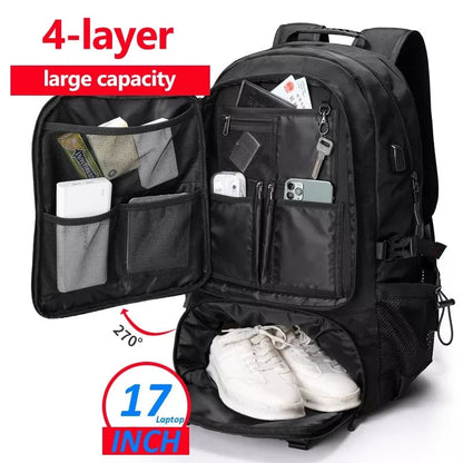 Équipement d'aventure | Sac à dos de voyage grande capacité au design résistant à l'eau | Compagnon polyvalent pour les activités de plein air