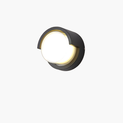 Motion Sensor Outdoor Wall Light – Modern Aluminum LED Sconce for Porch, Patio & Entryway – Round or Square – Weatherproof IP65
