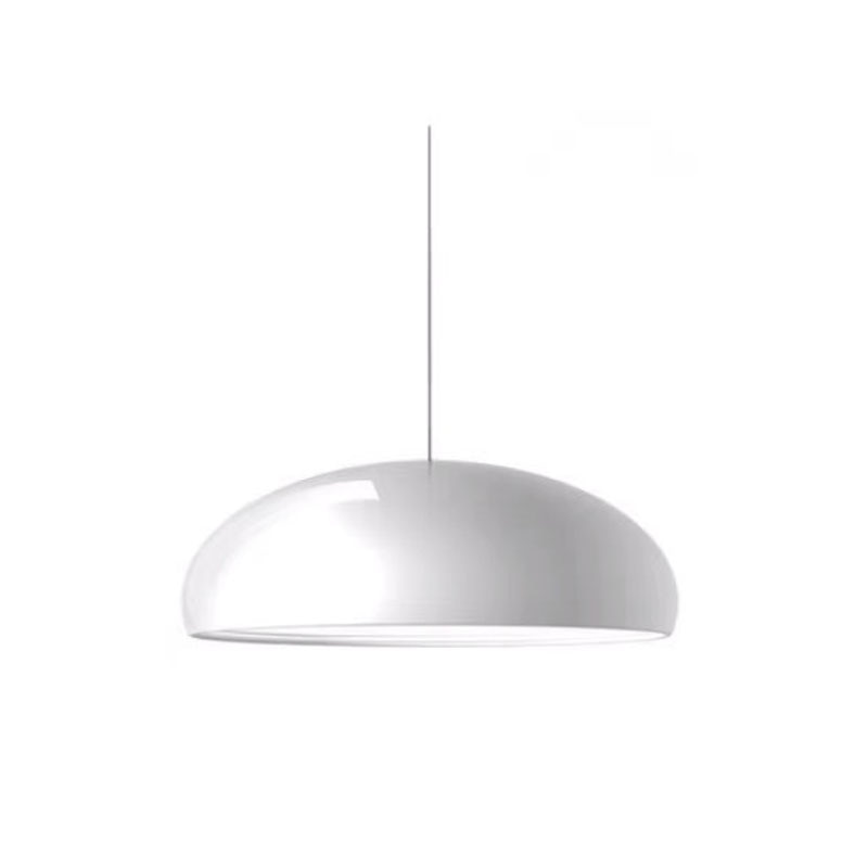 Plafonnier LED en métal à hauteur réglable pour salle à manger et îlot de cuisine | Éclairage suspendu sculptural moderne pour table et comptoir | Ind