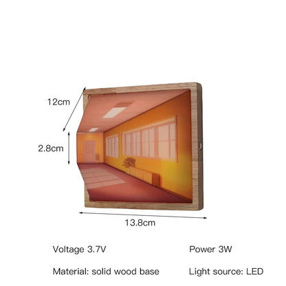 Dimensio™ - 3D Wall Art Lamp