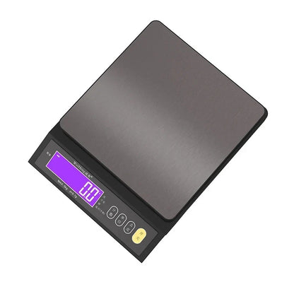 Balance de cuisine numérique étanche – Capacité de 5 kg / 1 g ou 10 kg / 1 g, balance culinaire rechargeable à écran LCD pour la préparation des repas, la pâtisserie et le contrôle des portions