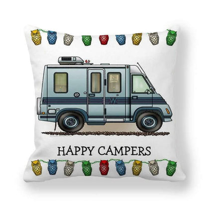 CAMPERLIVA – Housse de coussin de camping hibou pour une décoration extérieure douillette