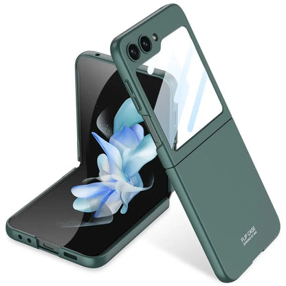Coque fine mate pour Samsung Galaxy Z Flip 5 - Protection anti-traces de doigts et anti-rayures avec ajustement précis