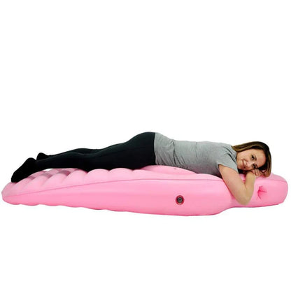 Inflatable Maternity Support Pillow for Pregnancy & Postpartum Relief – Full Body Cushion for Sleep, Yoga & Back Pain