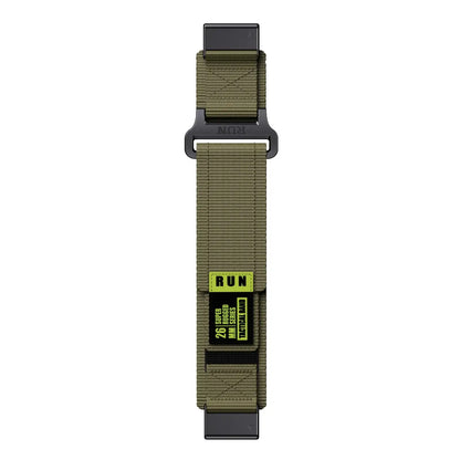 Woven Nylon Watch Band for Smartwatches – Quick-Release Strap with Adjustable Closure, Breathable Sport Band for Fitness & Everyday Wear