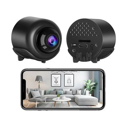 Indoor Security Camera with Night Vision, Wireless Security Camera for Home, WiFi Nanny Cam with Two Way Audio