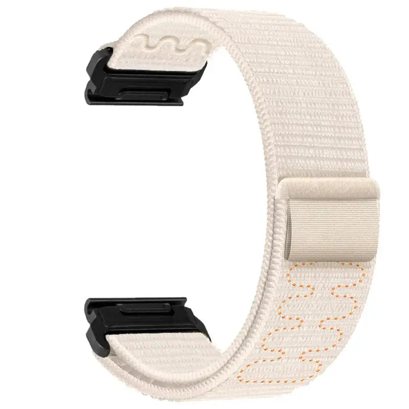 Adjustable Nylon Hook-and-Loop Smartwatch Band – Breathable Sports Strap for Fitness Tracking