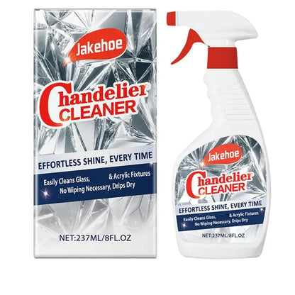 Crystal Chandelier Cleaner Spray 8 oz Streak-Free Formula for Glass Lighting Fixtures Mirrors and Reflective Surfaces Home Care