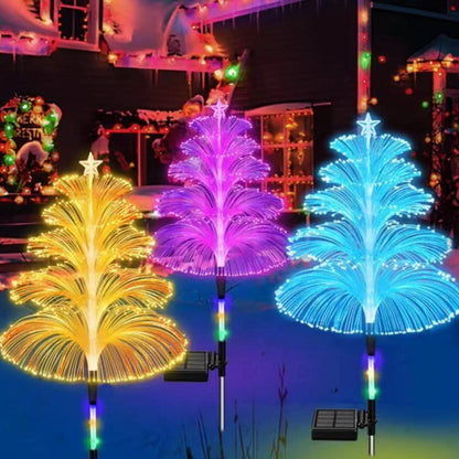 JELLYLIVA – Guirlandes solaires méduse pour décoration extérieure