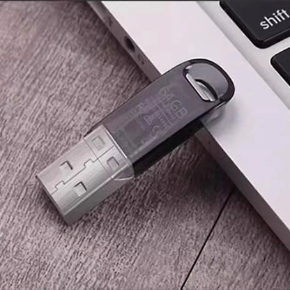 Secure Tech | Clé USB portable chiffrée avec corps en métal | Stockage compact pour un transfert de fichiers sécurisé