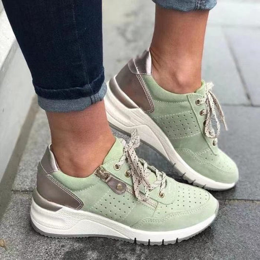 Chaussures de marche orthopédiques pour femmes avec soutien de la voûte plantaire et semelle amortissante pour un confort tout au long de la journée | Baskets légères et respirantes pour un usage quotidien