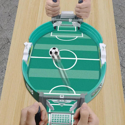 Desktop Foosball Set Compact Family Action Game for Kids & Adults Recreation Room Fun