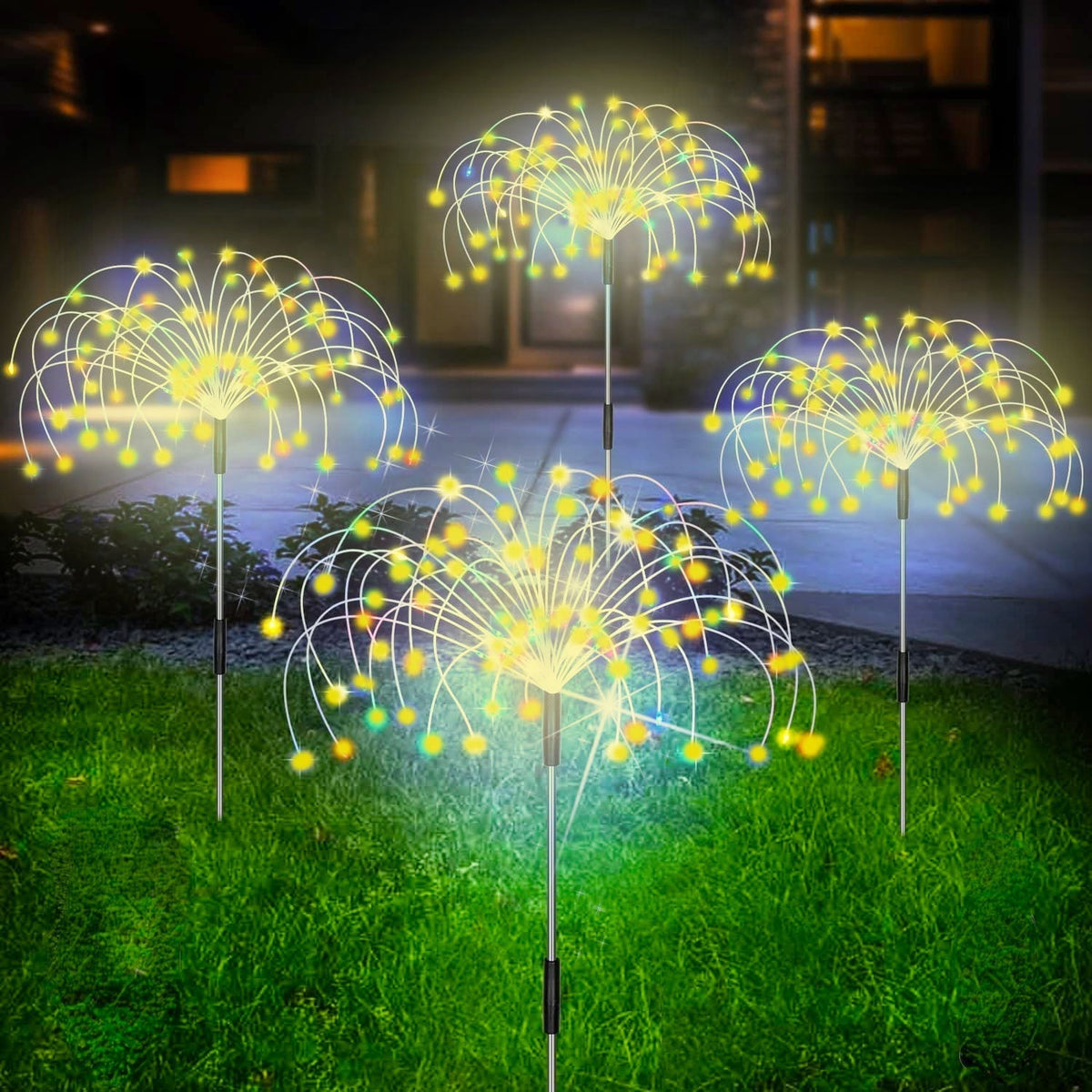 Solar Firework Garden Stake Light with 120 LEDs – Waterproof Outdoor Pathway Accent for Yard, Patio & Pool