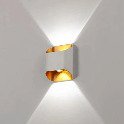 LED Outdoor Wall Sconce Weatherproof Up Down Light Aluminum Fixture for Patio Entry Garage Commercial Exterior Lighting