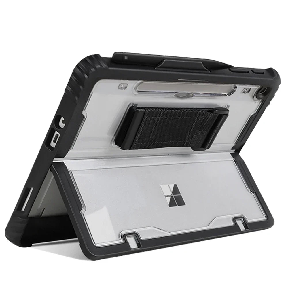 Rugged Protective Case for Microsoft Surface Pro & Go — Fitted Shell with Optional Shoulder Strap
