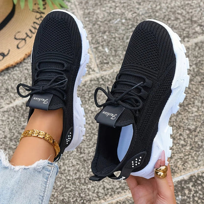 AERIALIVA – Chaussures en tricot légères pour femmes, adhérence antidérapante