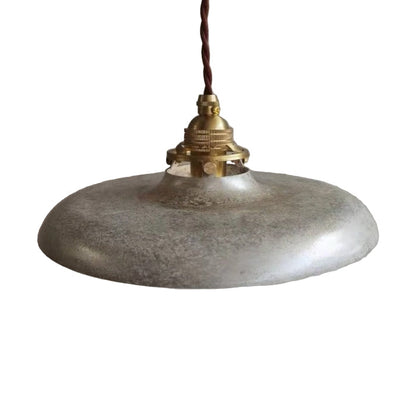 Iron Overhead Fixture 14-Inch Shade Blue Adjustable Drop Height E27 Socket Dining Counter Island Task Lighting Modern Vintage Warehouse Farm