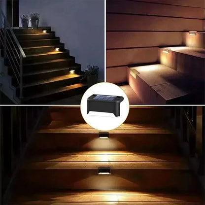 SOLARLIVA – Outdoor Solar LED Step Lights for Garden Decor