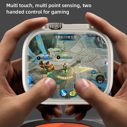 Android Smart Watch 4G with Rotating Camera, GPS Smartwatch with AMOLED Screen and SIM Card Slot, WiFi Watch Phone
