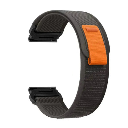 Adjustable Nylon Hook-and-Loop Smartwatch Band – Breathable Sports Strap for Fitness Tracking