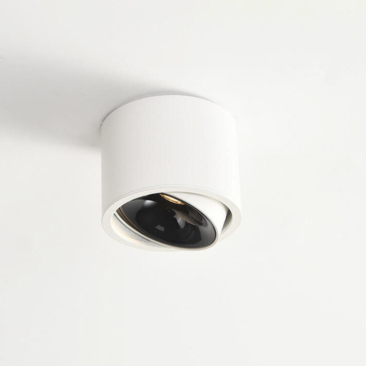 Swivel-Head LED Ceiling Spotlight in Aluminum Housing with Flush-Mount Design for Bedrooms, Kitchens & Hallways