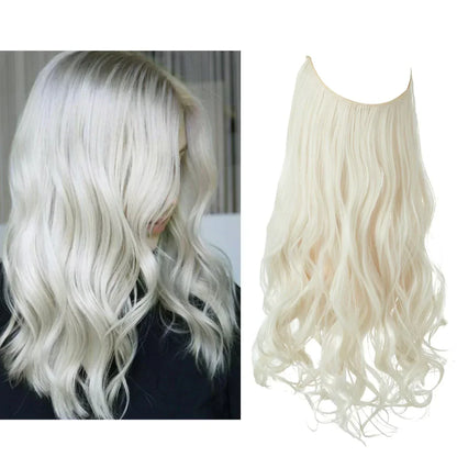 Clip-In Human Hair Extensions 100% Real Remy Hair Add Volume Length 14-18 Inches Heat Resistant Seamless Blend Natural Texture for Everyday
