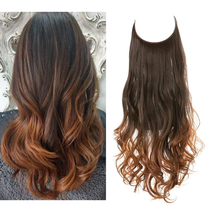 Clip-In Human Hair Extensions 100% Real Remy Hair Add Volume Length 14-18 Inches Heat Resistant Seamless Blend Natural Texture for Everyday