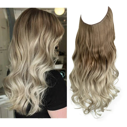 Clip-In Human Hair Extensions 100% Real Remy Hair Add Volume Length 14-18 Inches Heat Resistant Seamless Blend Natural Texture for Everyday