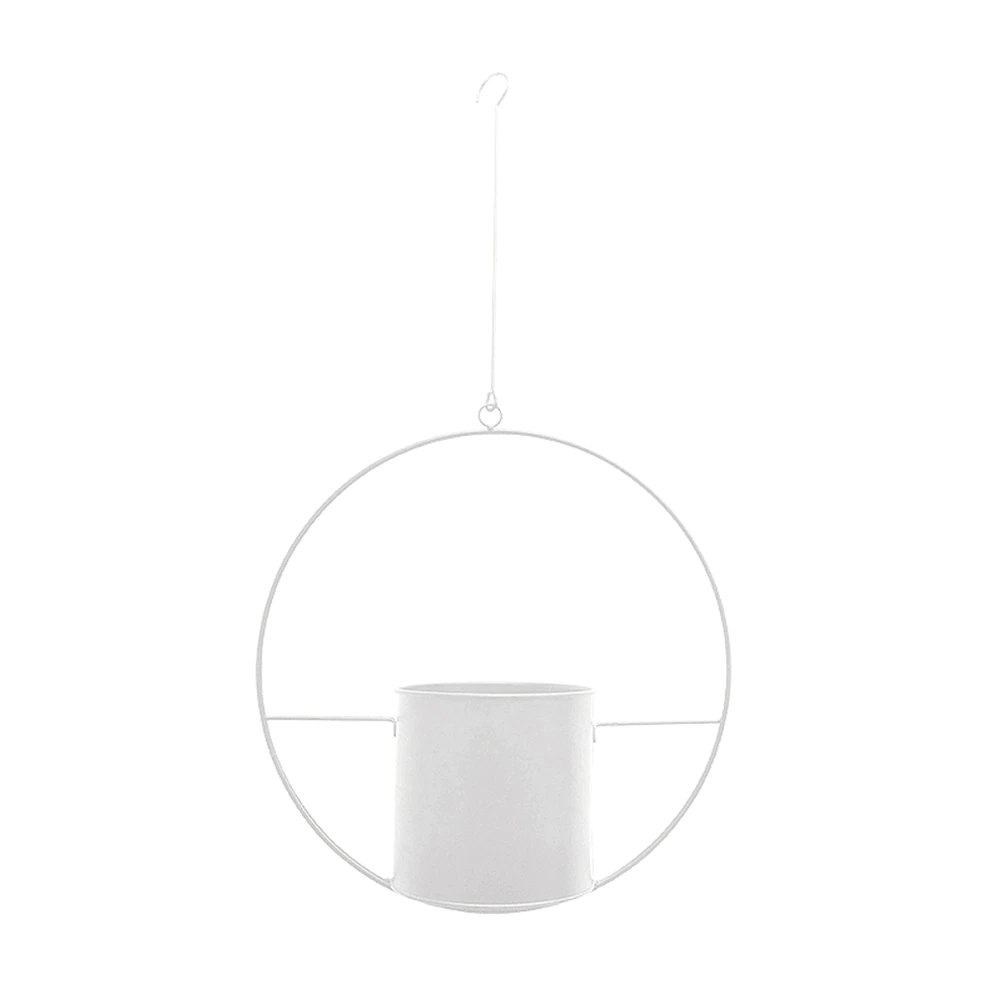 Hanging Metal Planter Pots – Geometric Wall-Mounted Indoor Planters for Succulents, Herbs & Flowers – Scandinavian Minimalist Home Decor