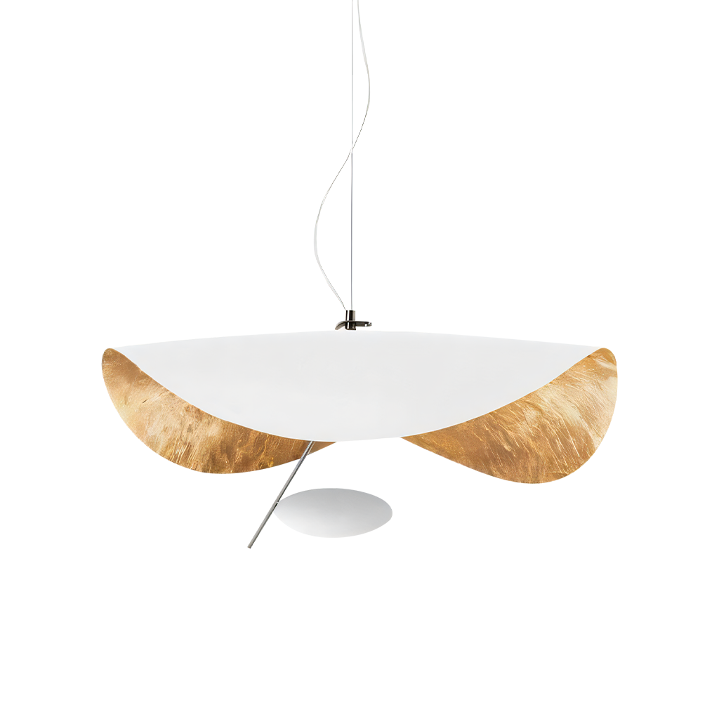 Modern LED Overhead Fixture 17W Metal Hanging Light Black White Gold for Kitchen Dining Room Bedroom Ceiling Mounted
