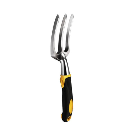 Ensemble GardenGrip – Outils ergonomiques en acier inoxydable – Kit d'outils à main complet