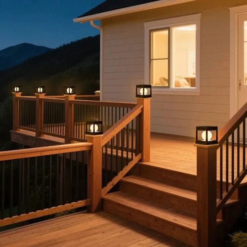 SOLARORA – Borne solaire automatique pour allées et jardins