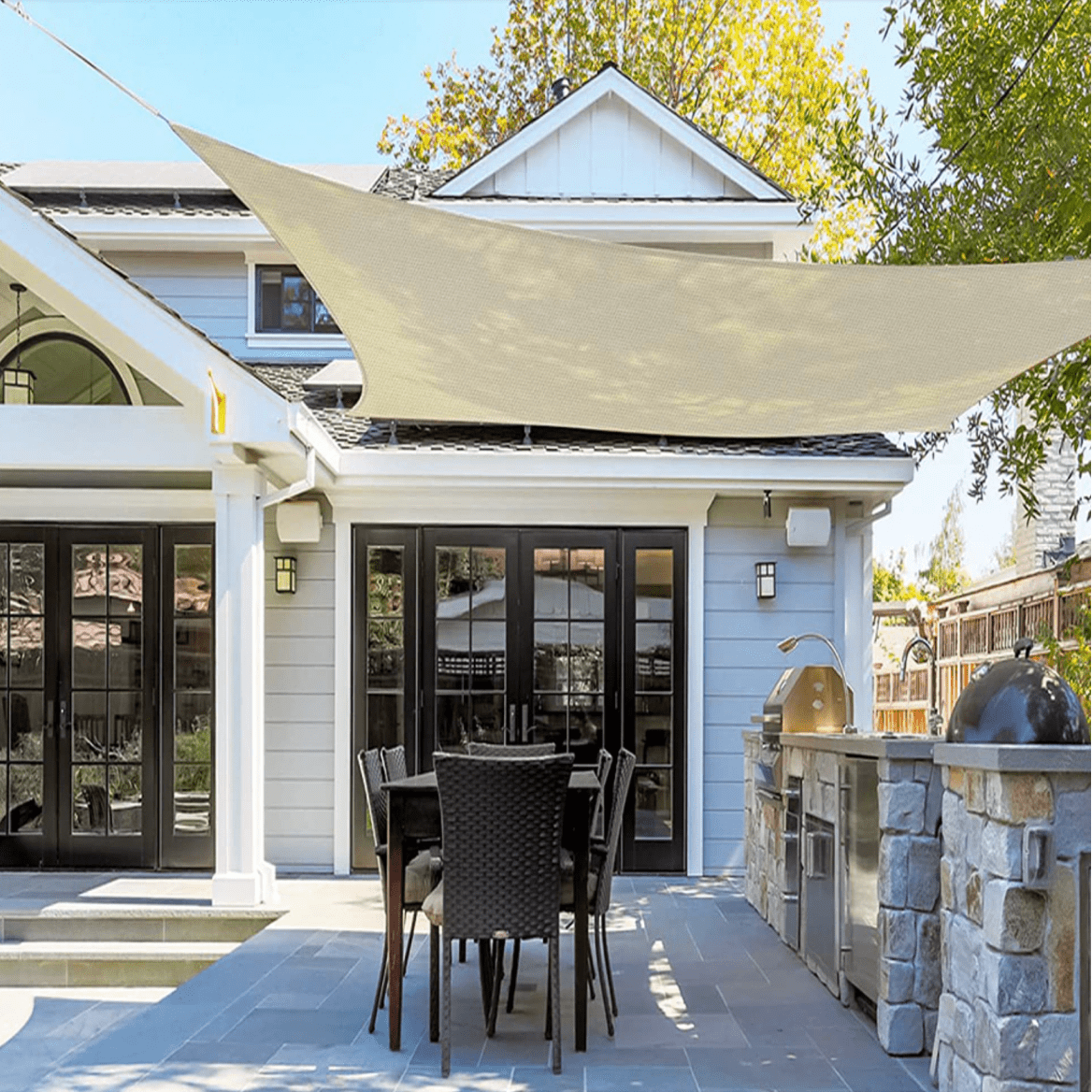 OUTSHADE – Water-Repellent Sunshade Sail for Stylish Exteriors