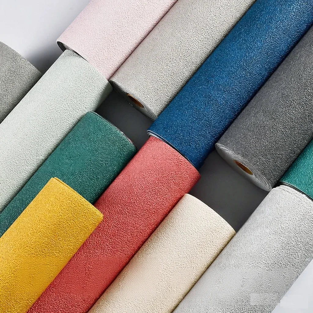 3D Foam Wall Covering Self-Adhesive Fabric-Look Panels Peel and Stick Waterproof Textured Decor for Bedroom Living Room DIY Renovation Rente