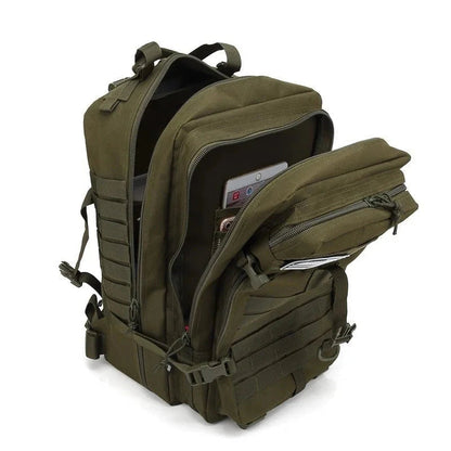 Adventure Ready | Travel Backpack with Water Resistance & MOLLE System | Spacious Design for Outdoor Enthusiasts