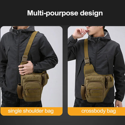 Prêt pour l'aventure | Sac de randonnée multi-poches au design résistant à l'eau | Options de transport polyvalentes pour vos aventures en plein air