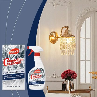 Crystal Chandelier Cleaner Spray 8 oz Streak-Free Formula for Glass Lighting Fixtures Mirrors and Reflective Surfaces Home Care