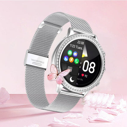 Montre connectée de suivi de santé avec moniteur de fréquence cardiaque, tension artérielle et analyse du sommeil pour la forme et le bien-être au quotidien