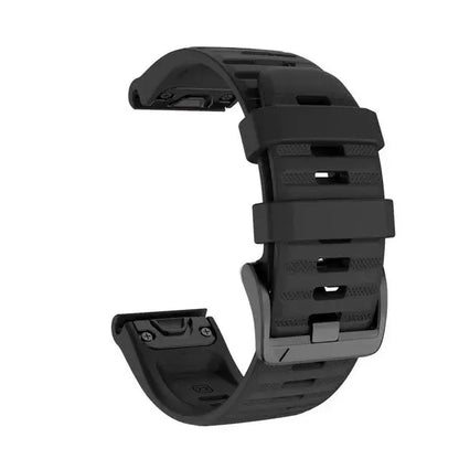 Silicone Sport Watch Band 22mm 26mm Quick Release Strap for Active Lifestyle Fitness Running Gym Workout Wearable Accessory Replacement