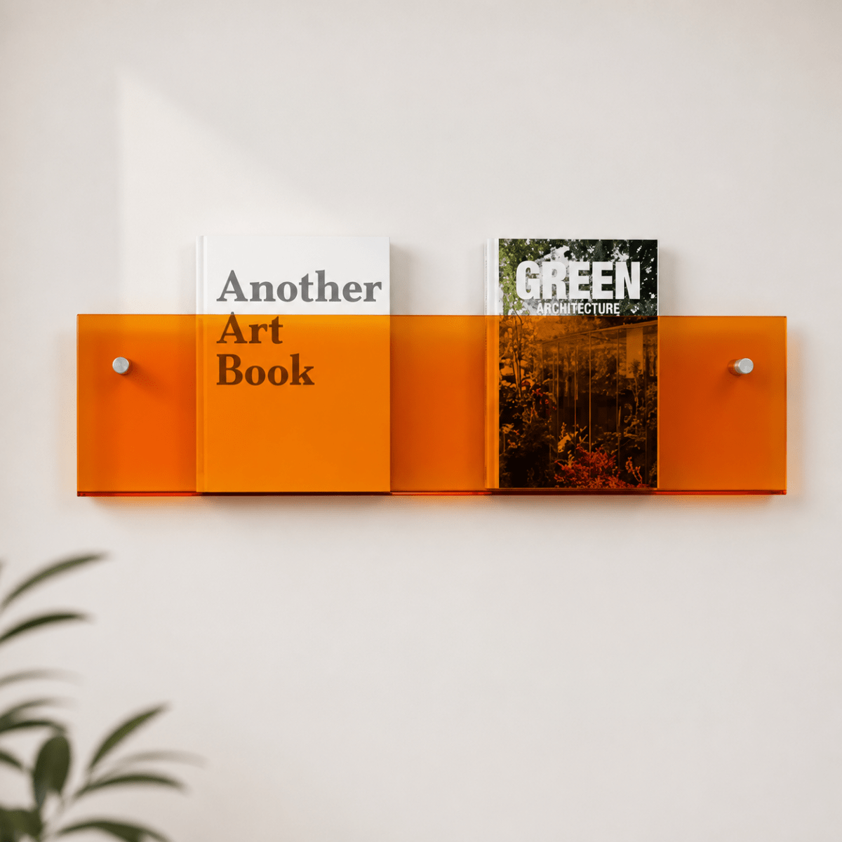 Sable Wall Magazine Holder - Elegant Minimalist Design, Space-Saving Storage