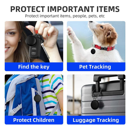 Traceur GPS pour animaux avec collier réfléchissant pour chiens et chats – Localisateur réseau Android, design léger et étanche, autonomie de 8 à 10 mois