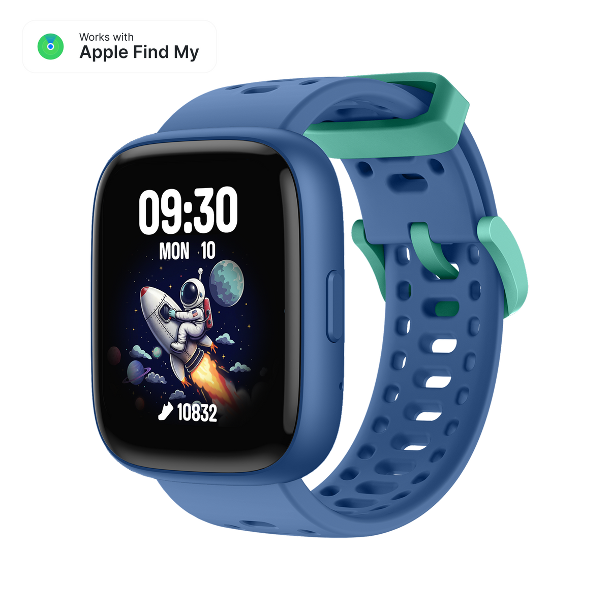 SafeWatch Kids | Montre connectée GPS pour enfants avec suivi de santé et jeux | Étanche IP68 pour un mode de vie actif
