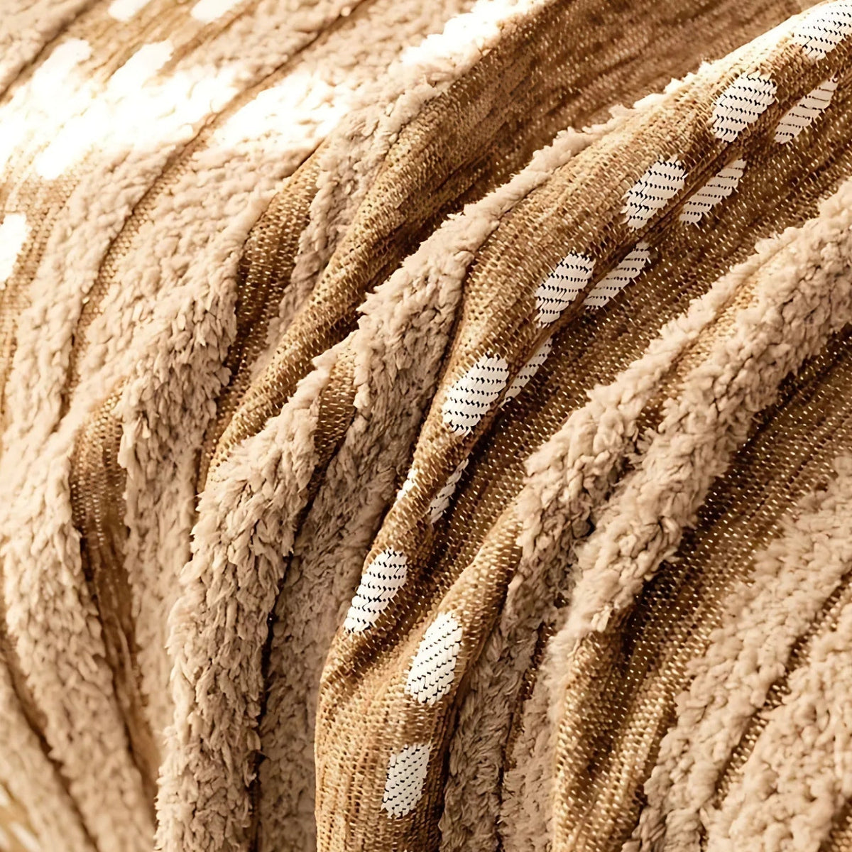 Sahara Sofa Cover - Plush Microfiber, Boho Design